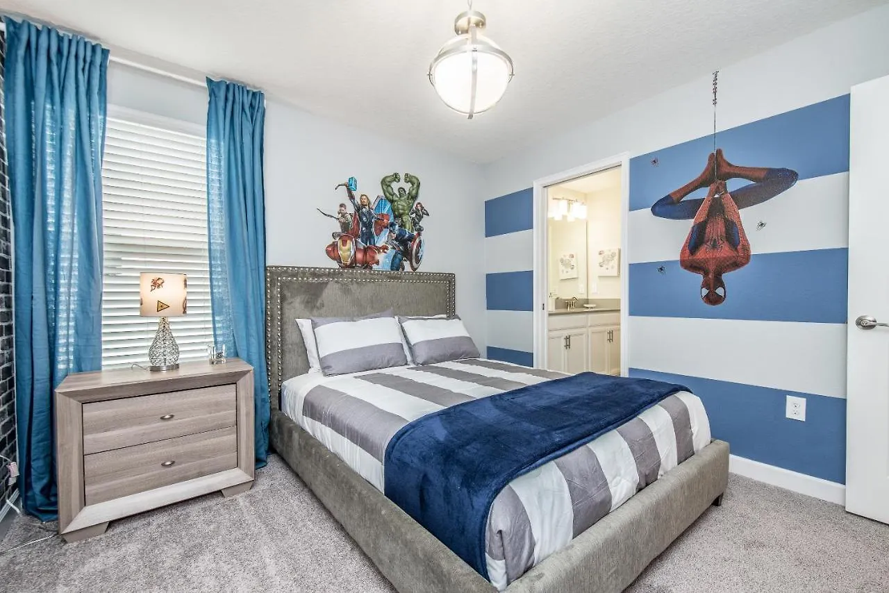 8903Sd Champions Gate 6 Bedroom 5 Bathroom Villa Davenport 0*,